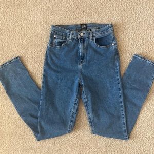 BDG urban outfitters mid wash high rise jeans
